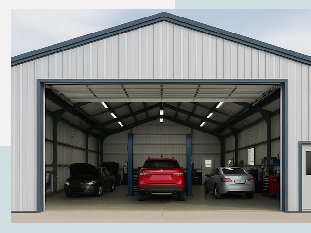 Ангары из сэндвич панелей от 611 руб. в Узловая