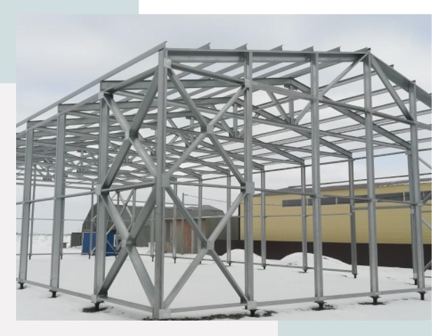 Каркасные ангары в Узловой