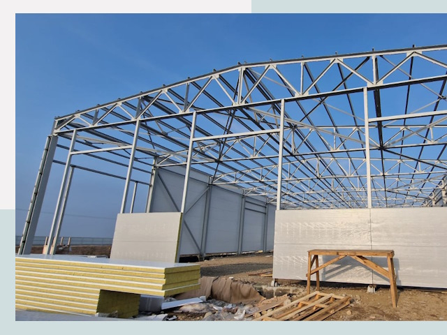 Утепленные ангары в Узловая от 611 руб. за м²