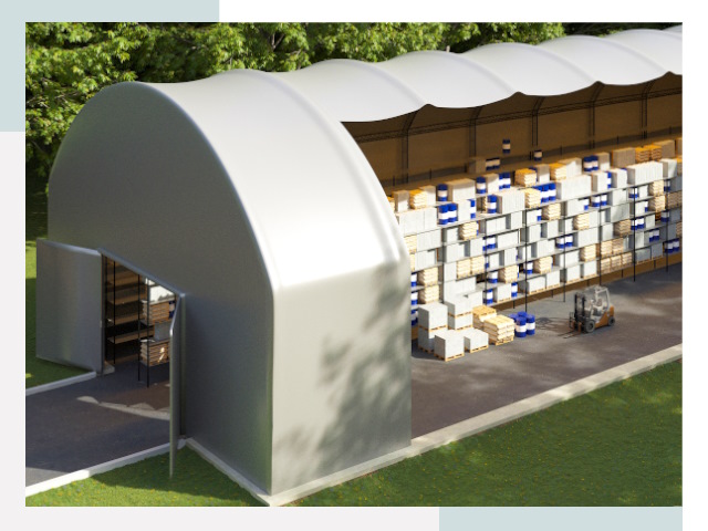 Тентовые ангары в Узловой