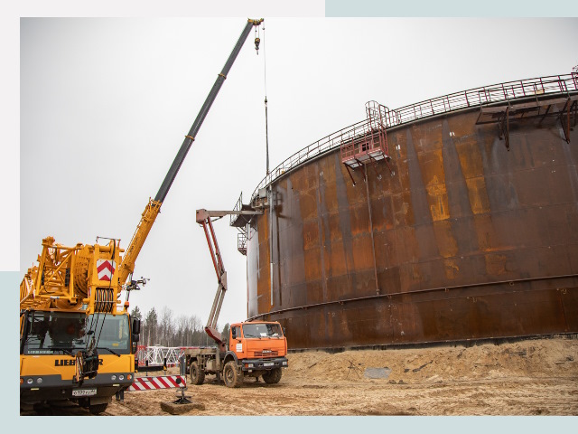 Монтаж резервуаров в Узловой от 611 руб. за м³