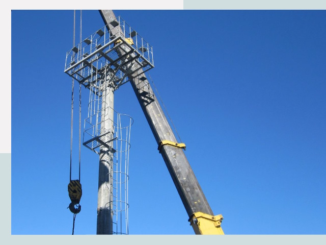 Монтаж осветительных мачт в Узловая от 611 руб.