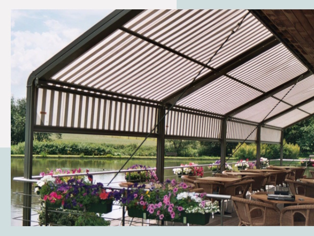 Элегантные навесы для кафе от 611 руб в Узловая