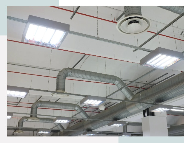 Вентиляция ангаров в Узловой