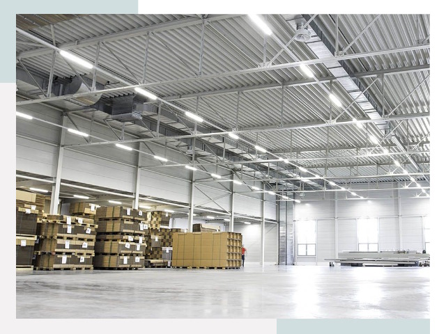 Освещение ангаров в Узловой