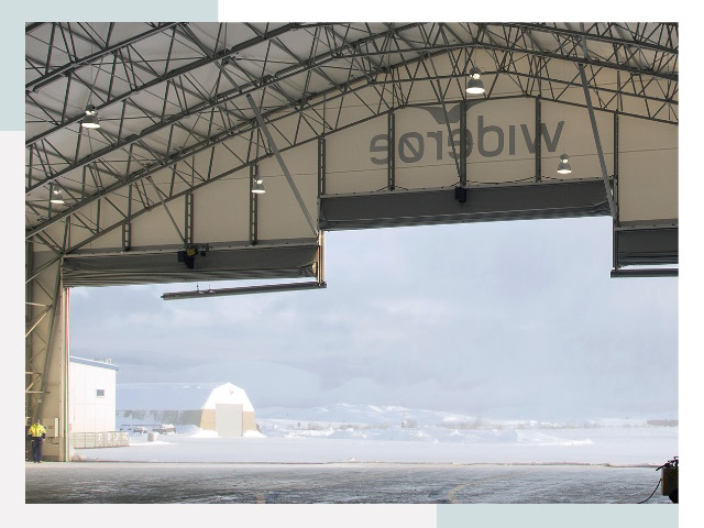 Ворота для ангаров в Узловой