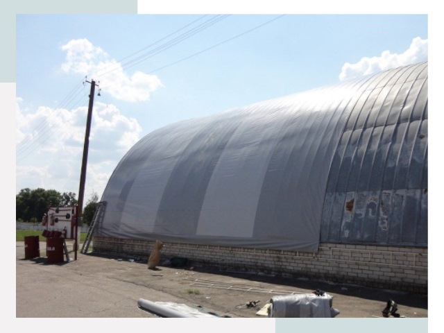 Ремонт ангаров в Узловой