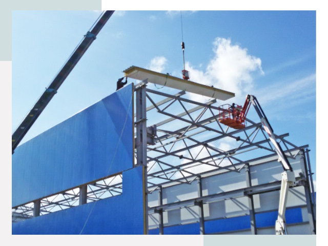 Монтаж сэндвич-панелей в Узловой